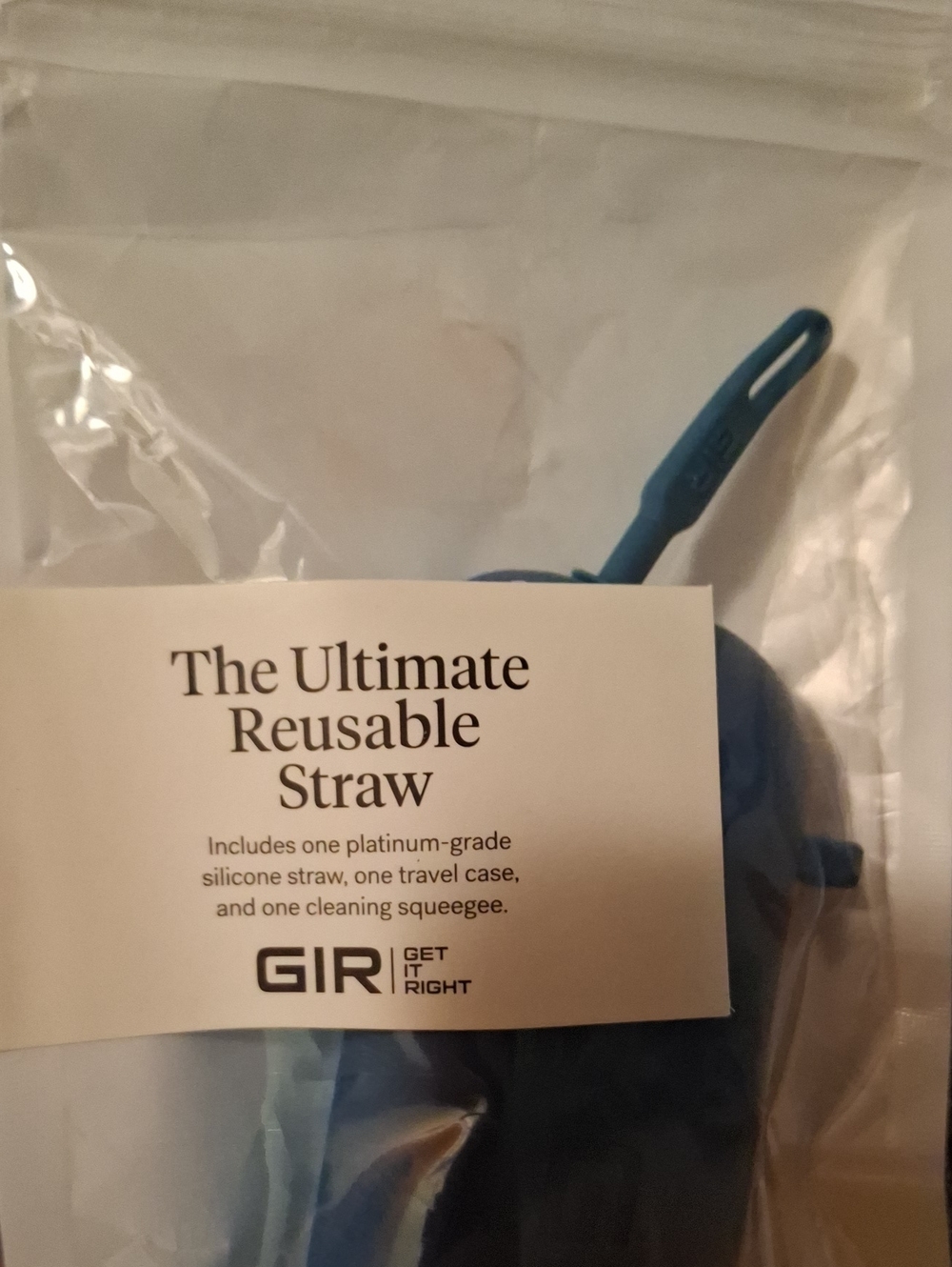 GIR The Ultimate Reusable Straw - Blue